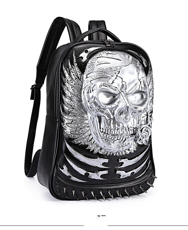Mochila Retro de Cuero PU para Hombre - Bolsa Escolar y Laptop