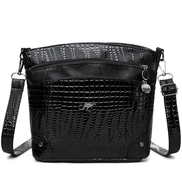 Bolso Vintage Multicompartimento para Madre - Bandolera Casual - Image 5