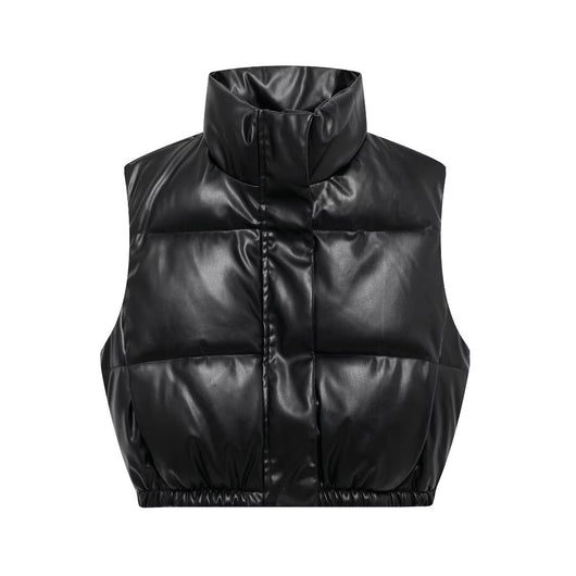 Chaleco Acolchado de Algodón para Mujer - Estilo Moderno y Cálido