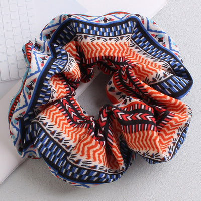 Elástico Estampado para Cabello con Diseño Retro - Coleta Altamente Resistente para Mujeres - Image 10