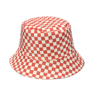 Gorro Pescador Cuadros Blanco y Negro - Estilo Clásico Versátil - Image 16