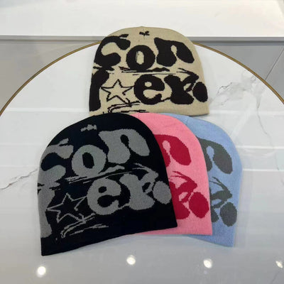Gorro Tejido Reversible Doble Cara con Patrón Jacquard de Lana - Image 18
