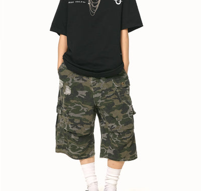Pantalones Cortos de Trabajo Camuflaje Americano - Image 13