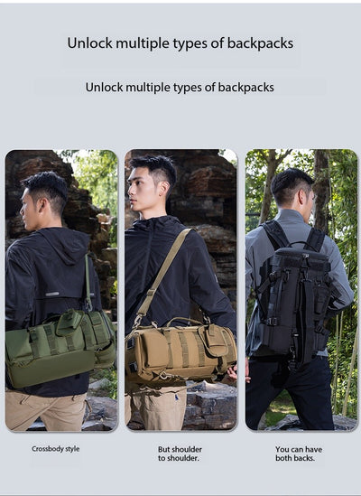 Mochila de Pesca Táctica con Múltiples Compartimentos y Sistema MOLLE - Image 20