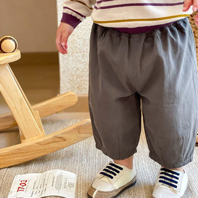 Pantalones Holgados Estilo Japonés para Bebé - Primavera y Otoño - Image 5
