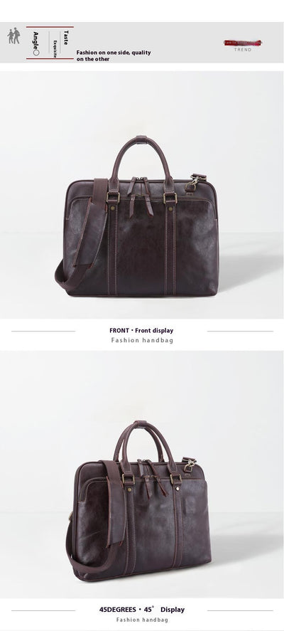 Maletín de Cuero para Hombre - Bolso Bandolera Profesional - Image 10