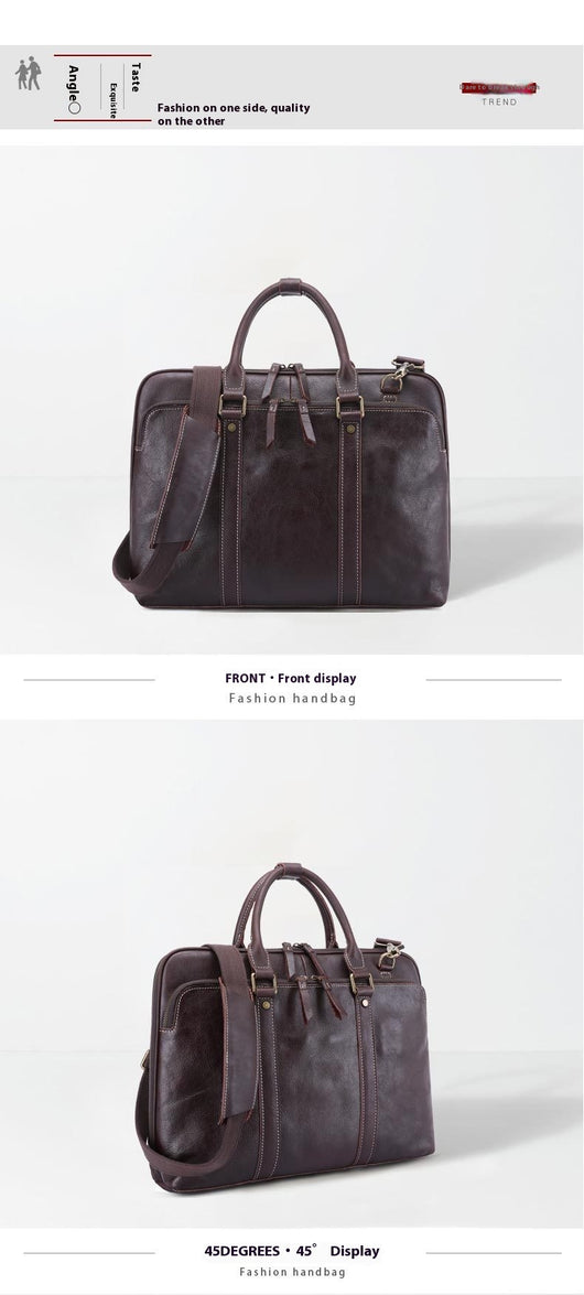 Maletín de Cuero para Hombre - Bolso Bandolera Profesional - Image 10