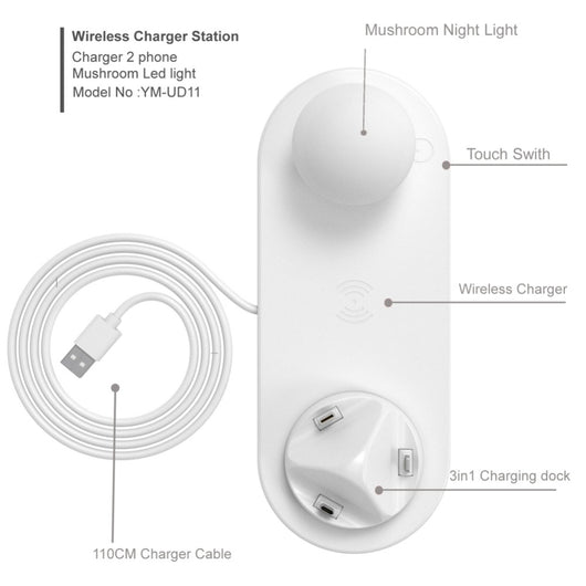 Cargador Inalámbrico Compatible con Apple - Image 9