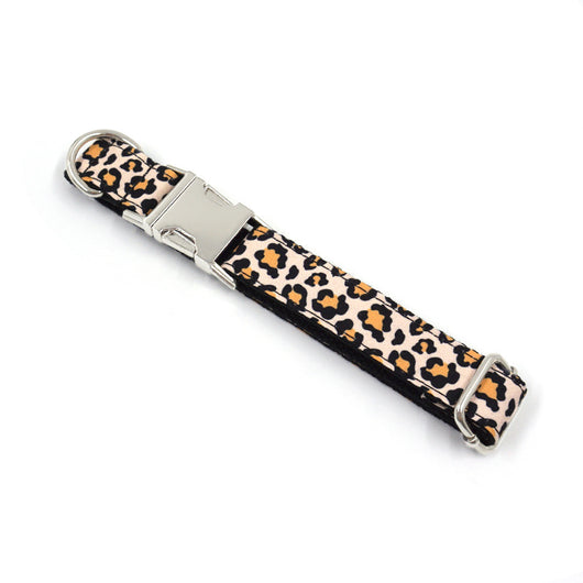 Collar Elegante para Perro con Estampado Leopardo - Accesorios de Moda Canina - Image 3