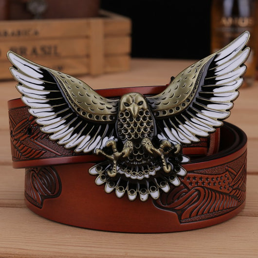 Cinturón de Cuero Occidental con Personalidad para Hombre - Image 8