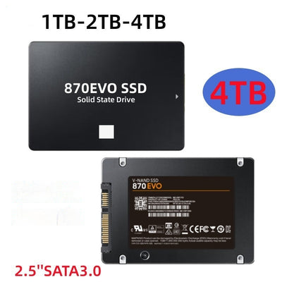 Disco de Estado Sólido SSD Interno 870 EVO 2.5" - Alta Velocidad (1TB, 2TB, 4TB)