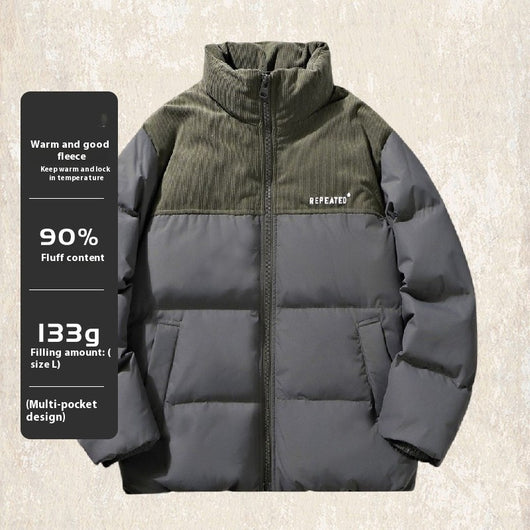 Chaqueta de Plumón de Pato para Hombre - Abrigo Invernal Americano - Image 7