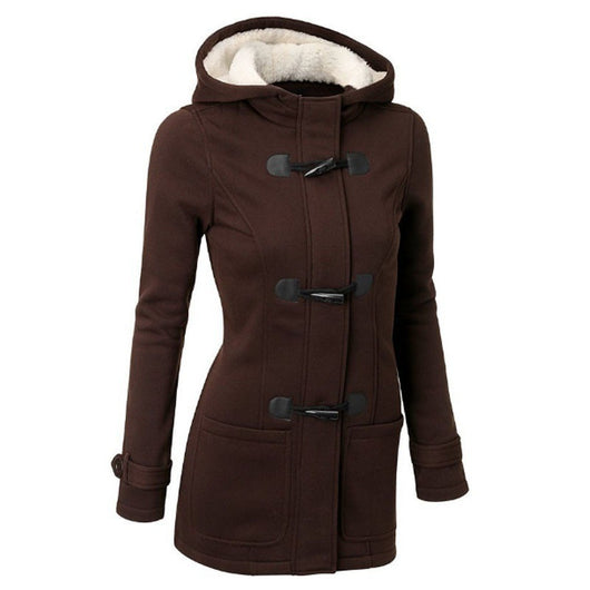 Abrigo Acolchado con Capucha para Mujer - Sudadera Térmica de Algodón - Image 16