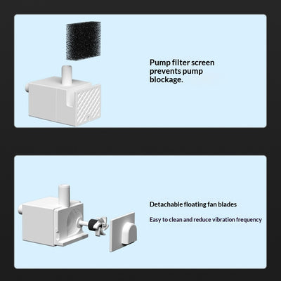 Fuente de Agua Inteligente para Mascotas con Acero Inoxidable - Image 11