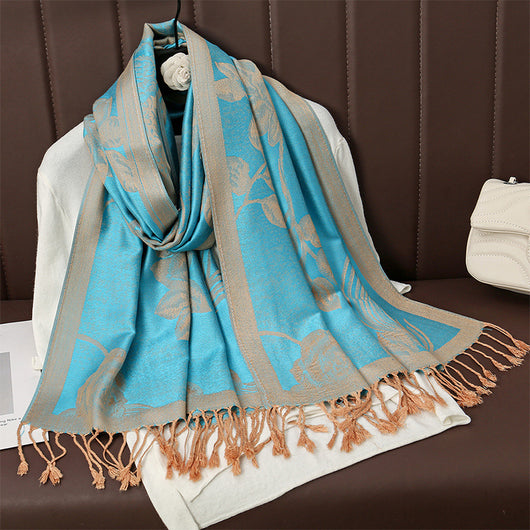 Chal Faux Cashmira Otoño-Invierno | Envolvente Cálido y Elegante - Image 16