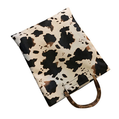 Bolsa Portátil Ghost Horse con Patrón de Vaca - Image 3