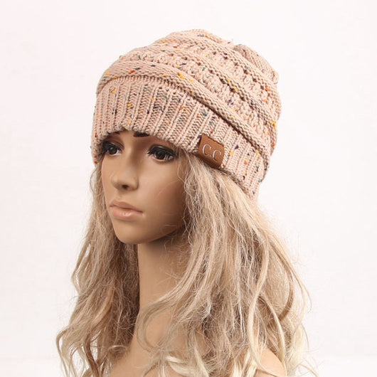 Gorro Tejido de Moda para Dama Multicolor Cálido - Image 3