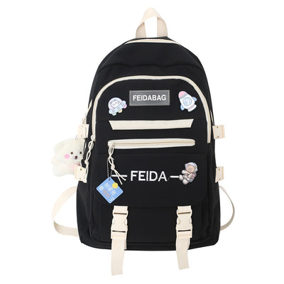 Mochila Elegante Mori de Gran Capacidad para Estudiantes de Bachillerato - Image 10