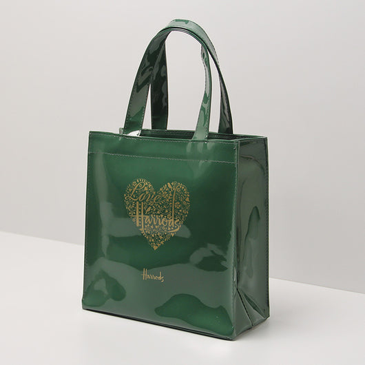 Bolsa de Compras Impermeable Estilo Británico PVC Portátil - Image 9