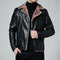 Chaqueta Slim Fit con Solapa y Forro de Terciopelo Acolchado