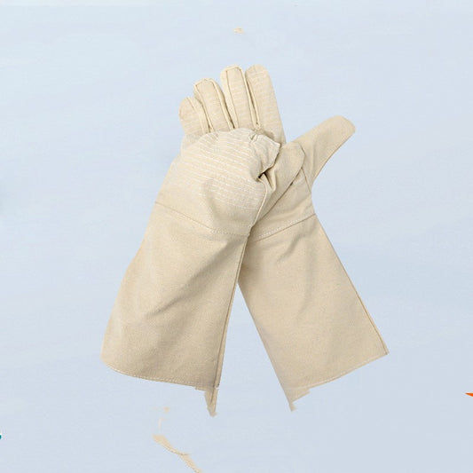 Guantes de Lona Reforzados con Protección Extendida