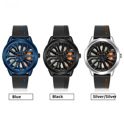 Reloj de Hombre Rueda de la Fortuna - Diseño Trendy con Energía de Buena Suerte