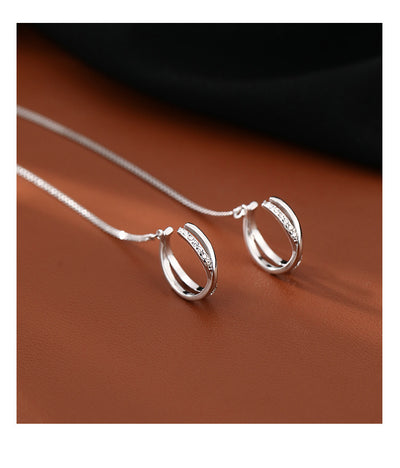 Aretes Clip sin Perforación con Diseño Moderno para Mujer - Image 6