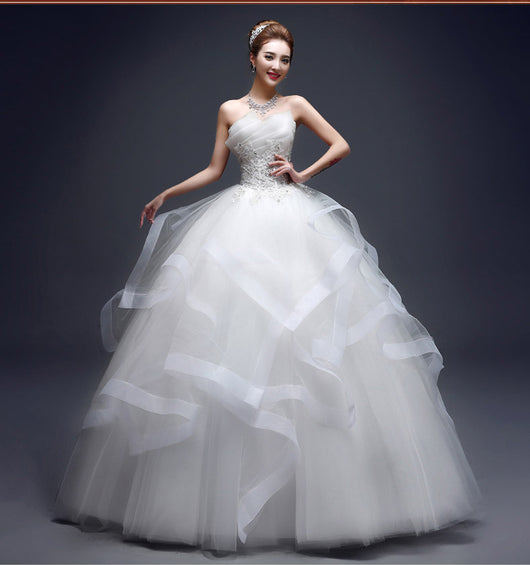 Vestidos de Novia con Hombro Descubierto - Ajuste Perfecto Garantizado - Image 8