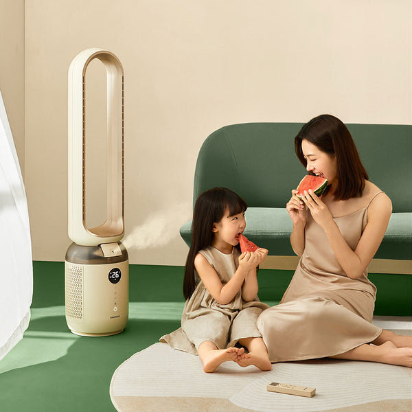 Ventilador sin Aspas Purificador de Aire de Diseño Moderno