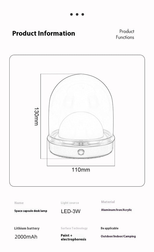 Lámpara Ambiental para Dormitorio y Sala de Estar - Image 7