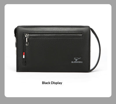 Billetera Masculina de Diseño Clutch con Cierre de Combinación - Image 20