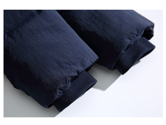 Abrigo Denim Acolchado Retro Americano para Hombre - Image 15