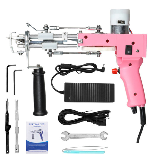 Pistola Eléctrica 2 en 1 para Corte y Tejido de Alfombras de Terciopelo - Image 9