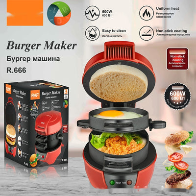 Máquina para Hacer Pan y Sándwiches Multifuncional con Plancha Eléctrica - Image 5