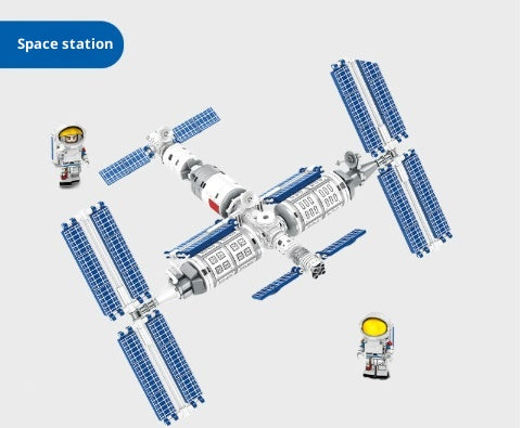 Kit de Construcción Cohete Espacial - Bloques Armables Educativos - Image 8