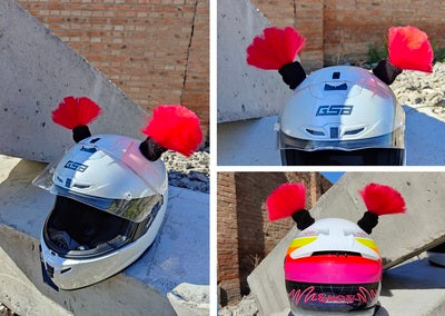 Accesorio Decorativo Trenza Sucia para Casco de Moto y Esquí - Image 18