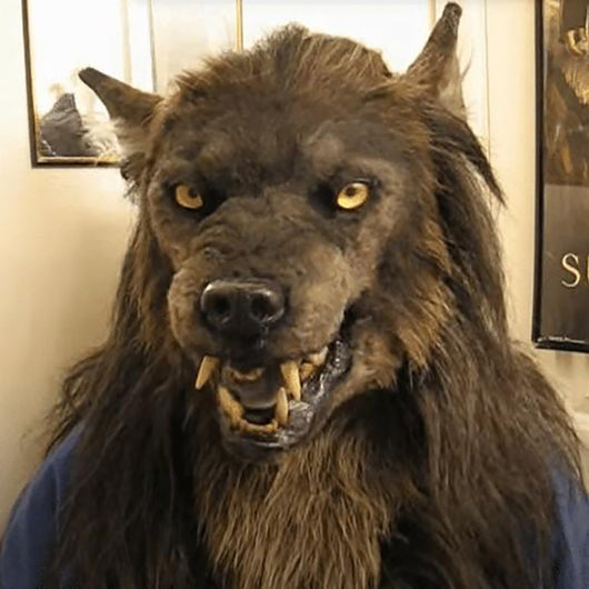 Máscara de Cabeza de Lobo en Látex - Headgear de Cosplay Profesional - Image 12