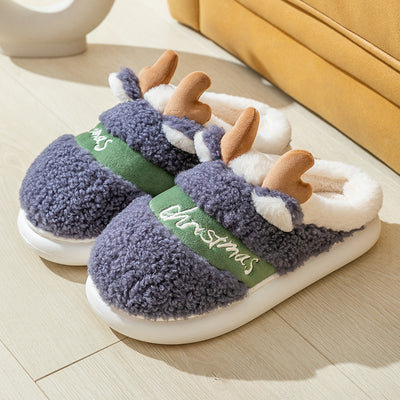 Pantuflas de Plataforma Antideslizantes para Parejas - Diseño Adorable - Image 8