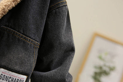 Chaqueta Denim Casual Acolchada para Niños - Image 14
