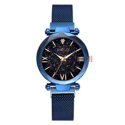 Reloj Cuarzo Estrellado con Correa Magnética Lazy - Image 13