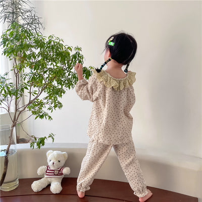 Bata de Casa Coreana Estilo Pastoral con Flores - Image 6