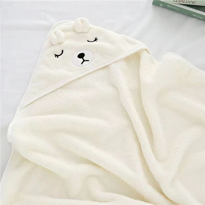Poncho Toalla de Baño Infantil con Capucha - Diseño 3D de Coral Fleece - Image 11