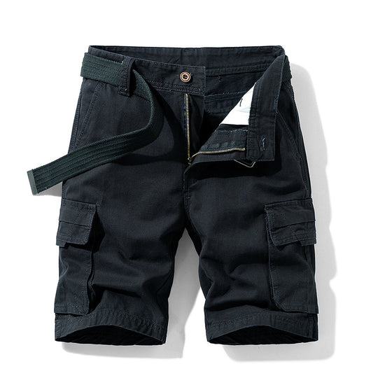 Pantalones Casuales de Algodón para Hombre - Corte Bermuda - Image 5