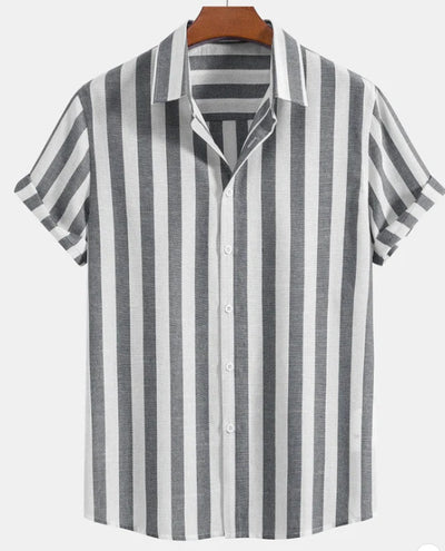 Camisa Estampada de Manga Corta para Hombre - Colección Verano - Image 5