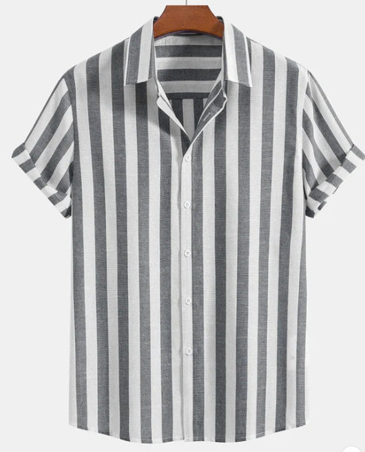 Camisa Estampada de Manga Corta para Hombre - Colección Verano - Image 5