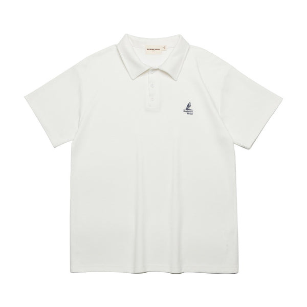 Polo Shirt Estampado Minimalista para Hombre - Comodidad de Verano