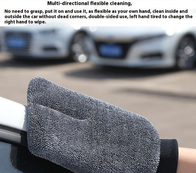 Guantes de Microfibra Trenzada para Limpieza de Autos - Image 8