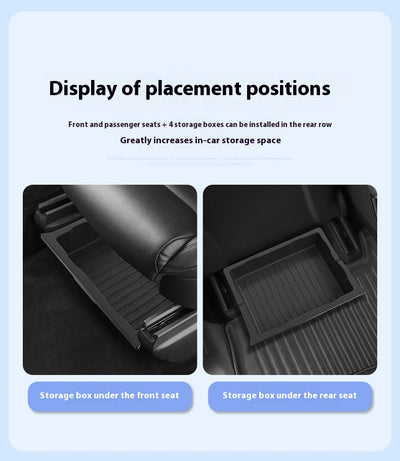 Organizador de Almacenamiento Bajo Silla - Accesorios de Optimización - Image 12