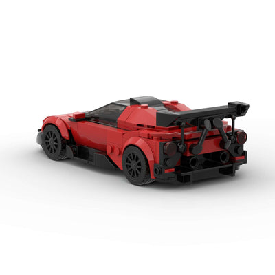 Auto de Carreras Bloques de Construcción Micro Puzzle DIY Tecnológico - Image 14