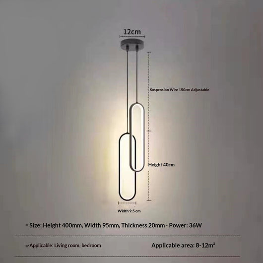 Lámpara Colgante Nórdica Minimalista Lujo para Comedor y Barra - Image 14